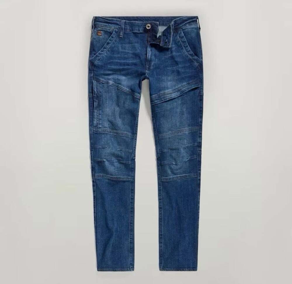 G-Star Raw Rackam 3D Skinny Jeans Size 36/34 Blue Denim